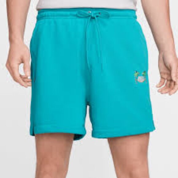 Nike Men's Club French Terry Flow Vibes Shorts in Dusty Cactus New With Tags - Picture 1 of 2